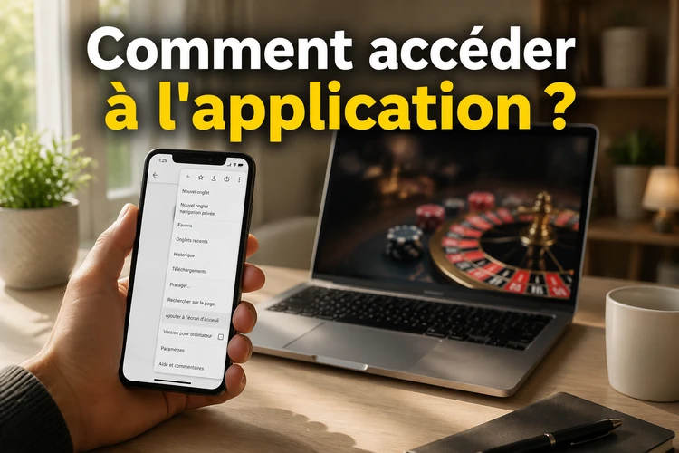 Comment accéder à l'application?