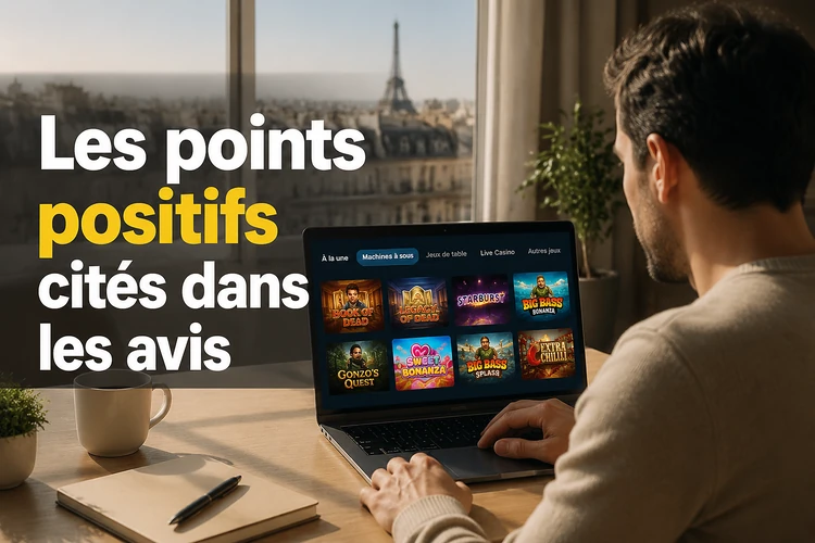 Les points positifs cités dans les avis