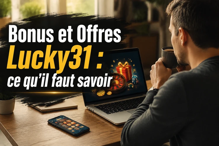 Bonus et Offres Lucky31: ce qu'il faut savoir