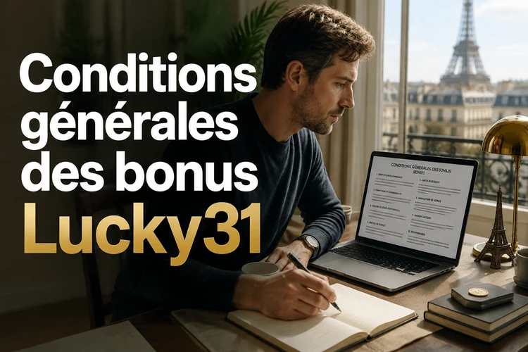 Conditions générales des bonus Lucky31