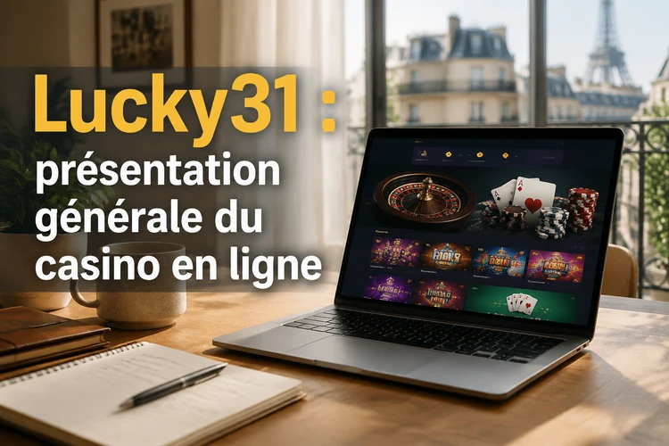Lucky31: présentation générale du casino en ligne