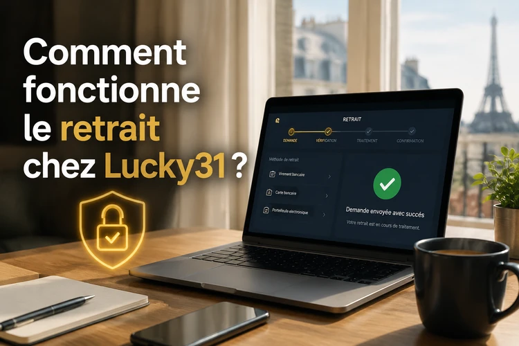Comment fonctionne le retrait chez Lucky31?